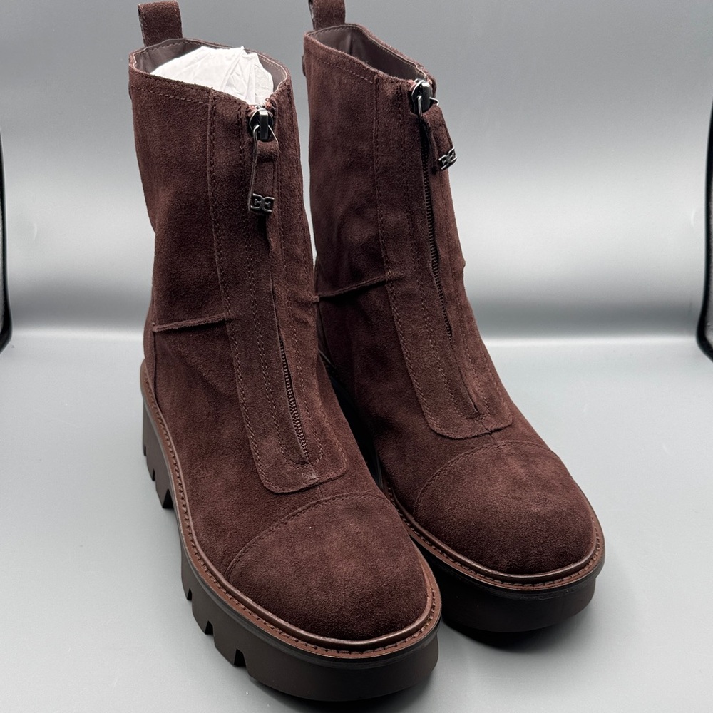 Sam Edelman Brown Suede Ankle Boots